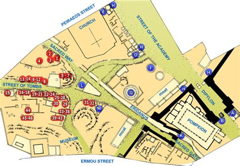 kerameikos map